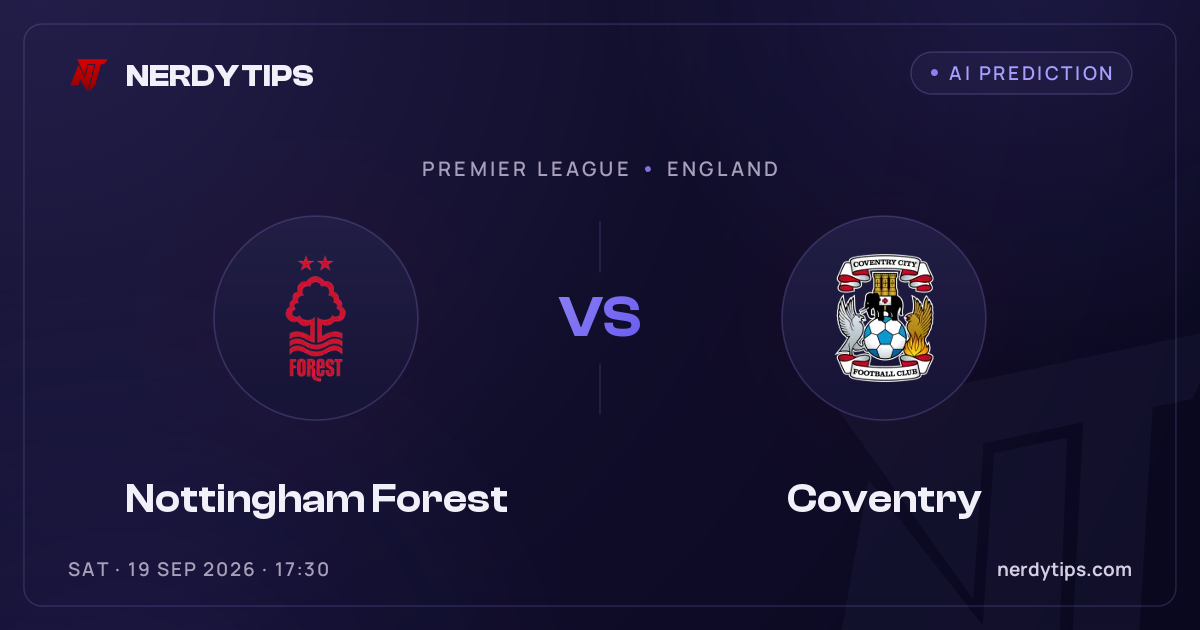 Nottingham Forest vs Coventry Prediction