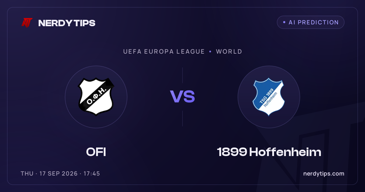 OFI vs 1899 Hoffenheim Pronóstico
