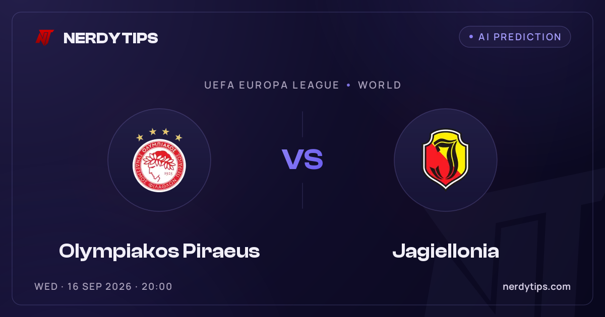 Olympiakos Piraeus vs Jagiellonia Pronóstico