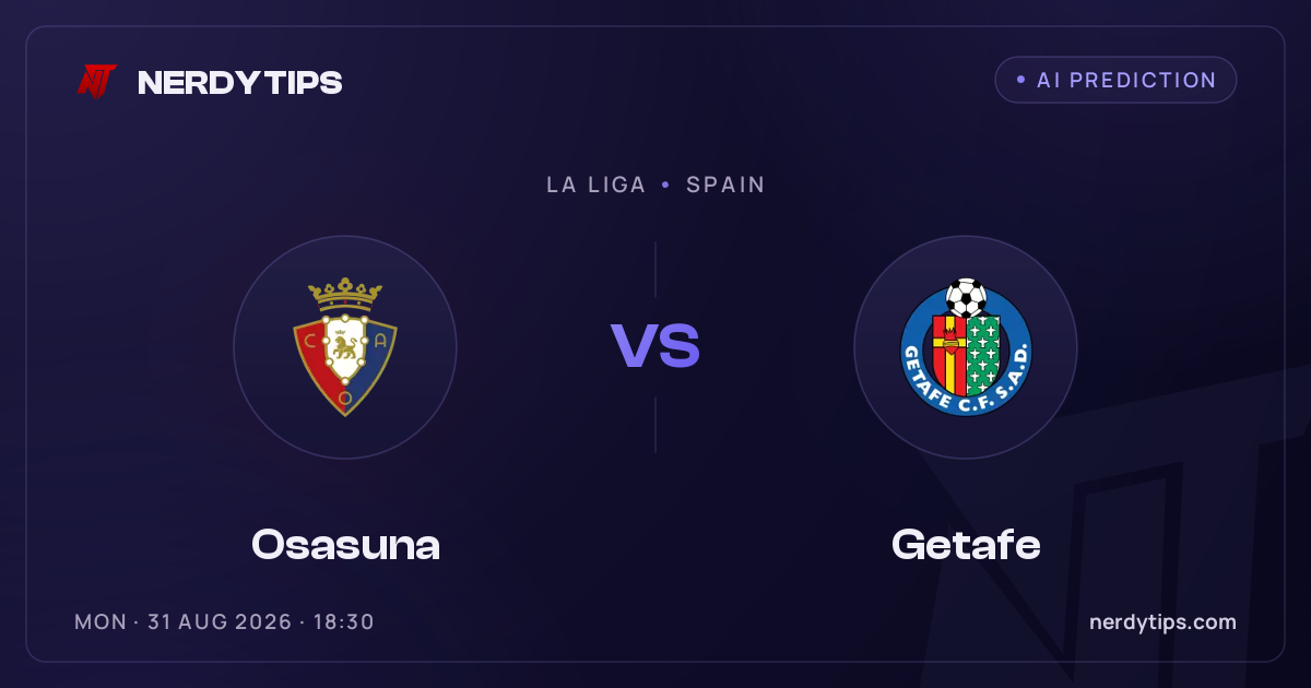 Osasuna vs Getafe Tipp
