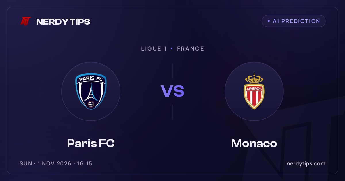 Paris FC vs Monaco Pronostic