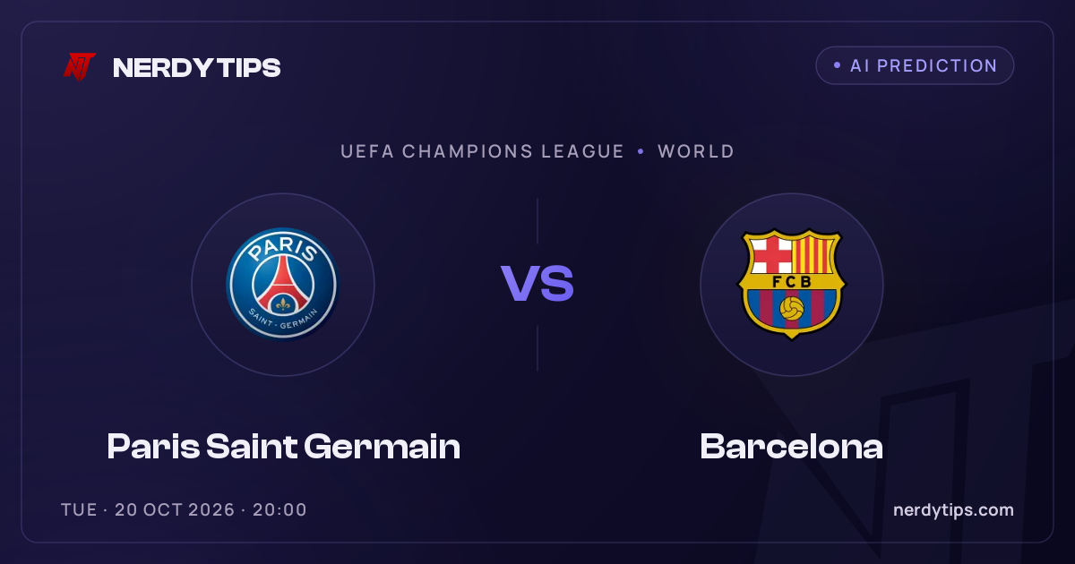 Paris Saint Germain vs Barcelona Tipp