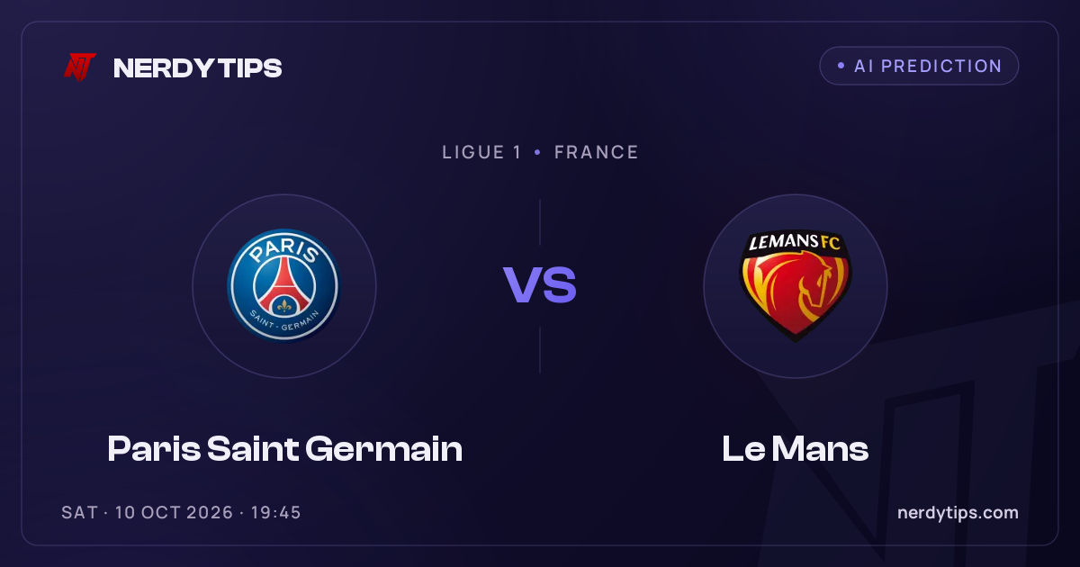 Paris Saint Germain vs Le Mans Palpite