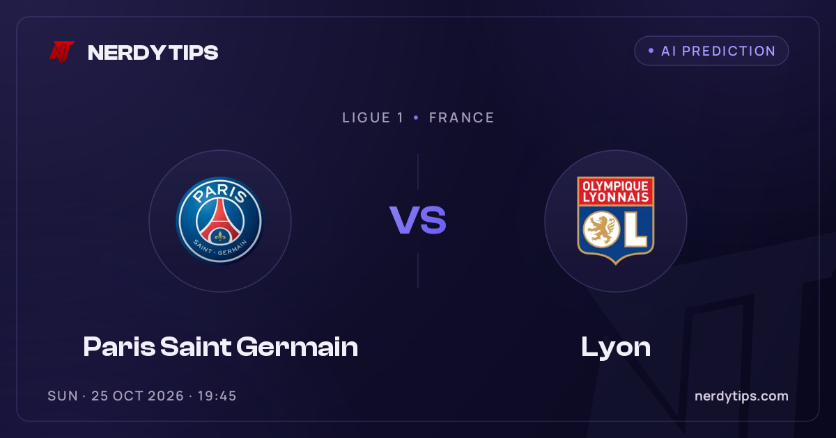 Paris Saint Germain vs Lyon Speltips
