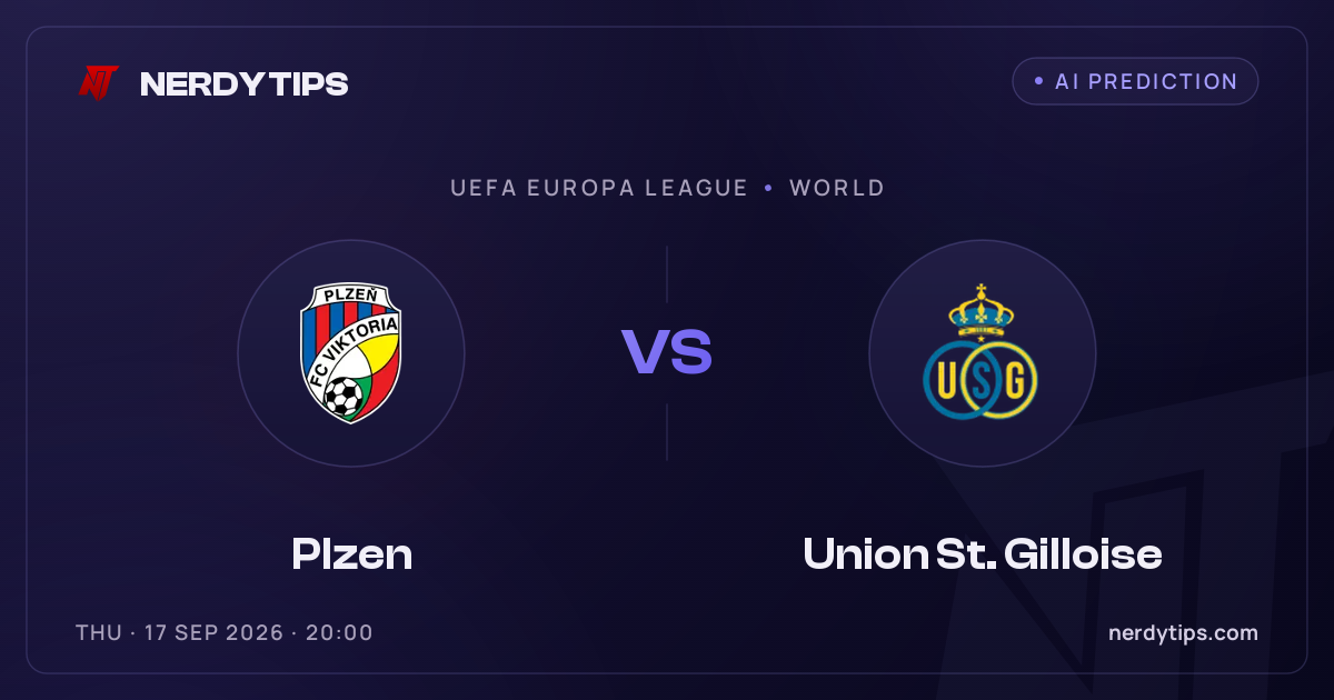 Plzen vs Union St. Gilloise Прогноза