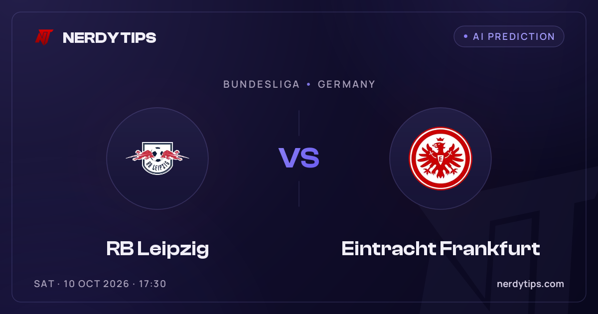 RB Leipzig vs Eintracht Frankfurt Pronostic
