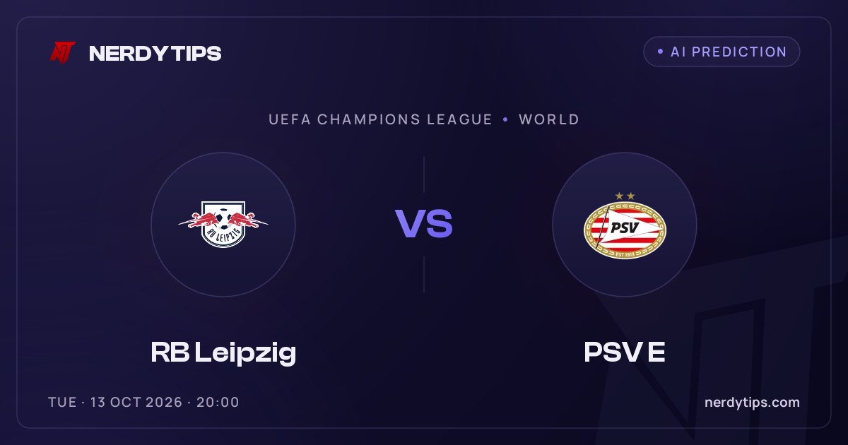 RB Leipzig vs PSV E Pronostic