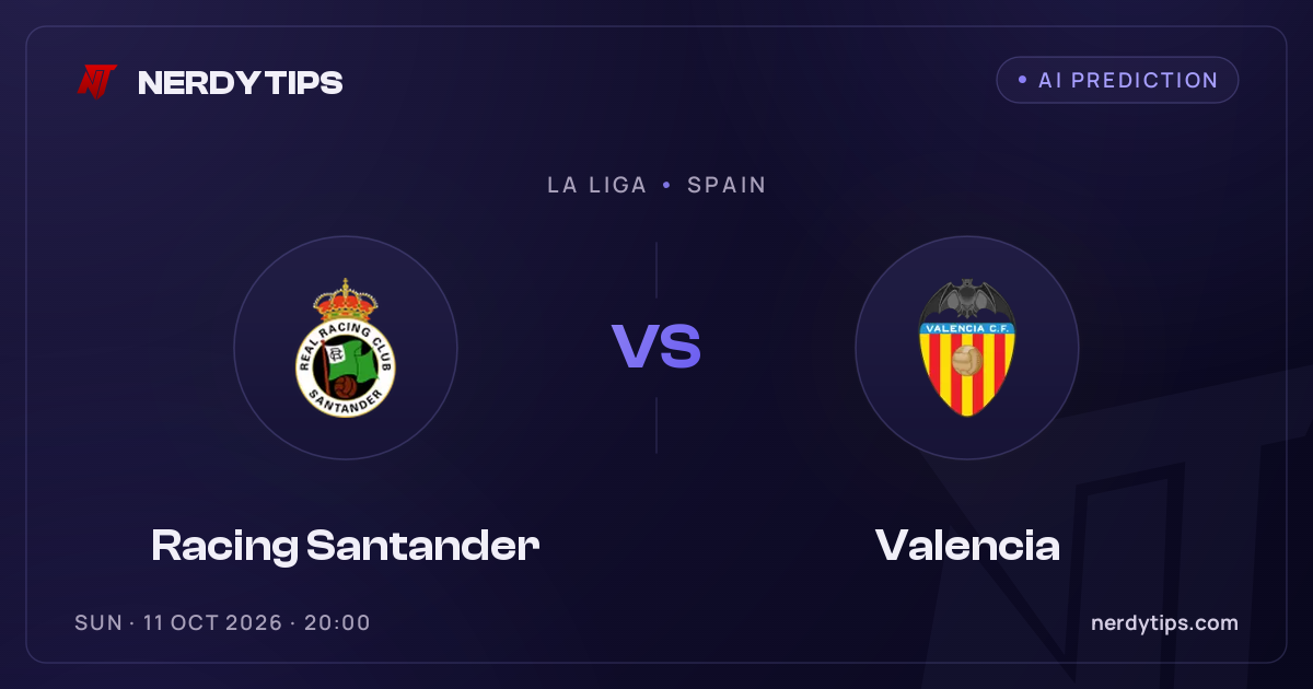 Racing Santander vs Valencia Прогноз