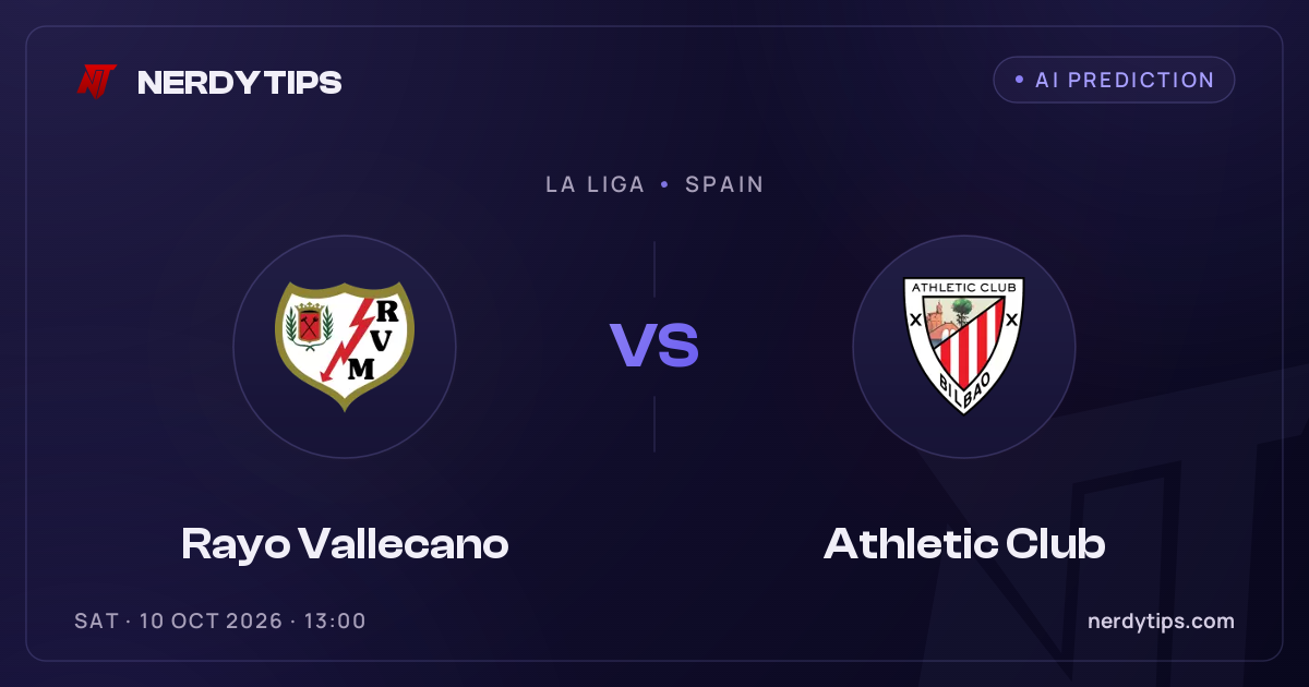 Rayo Vallecano vs Athletic Club Tipp