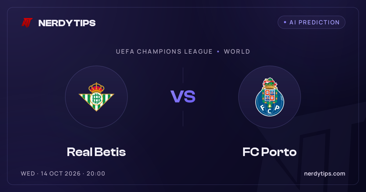 Real Betis vs FC Porto Prediction