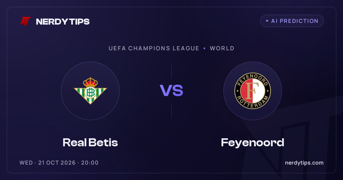 Real Betis vs Feyenoord Typy