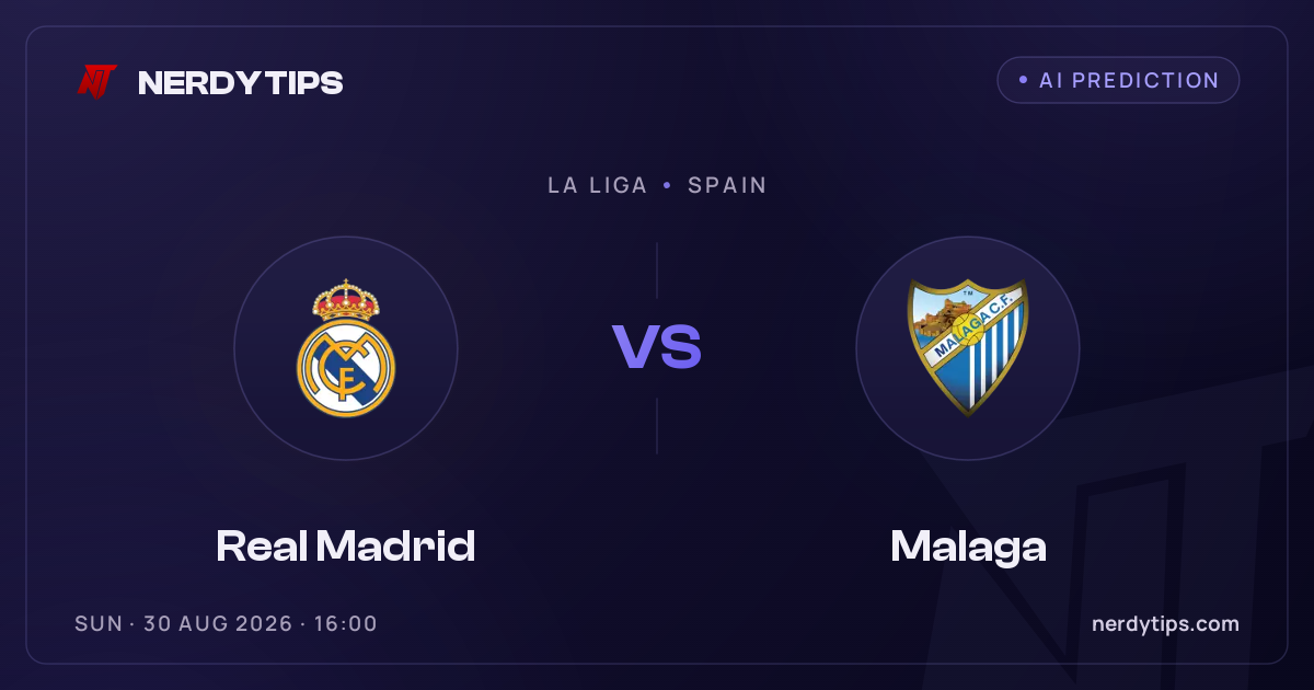 Real Madrid vs Malaga Prediction