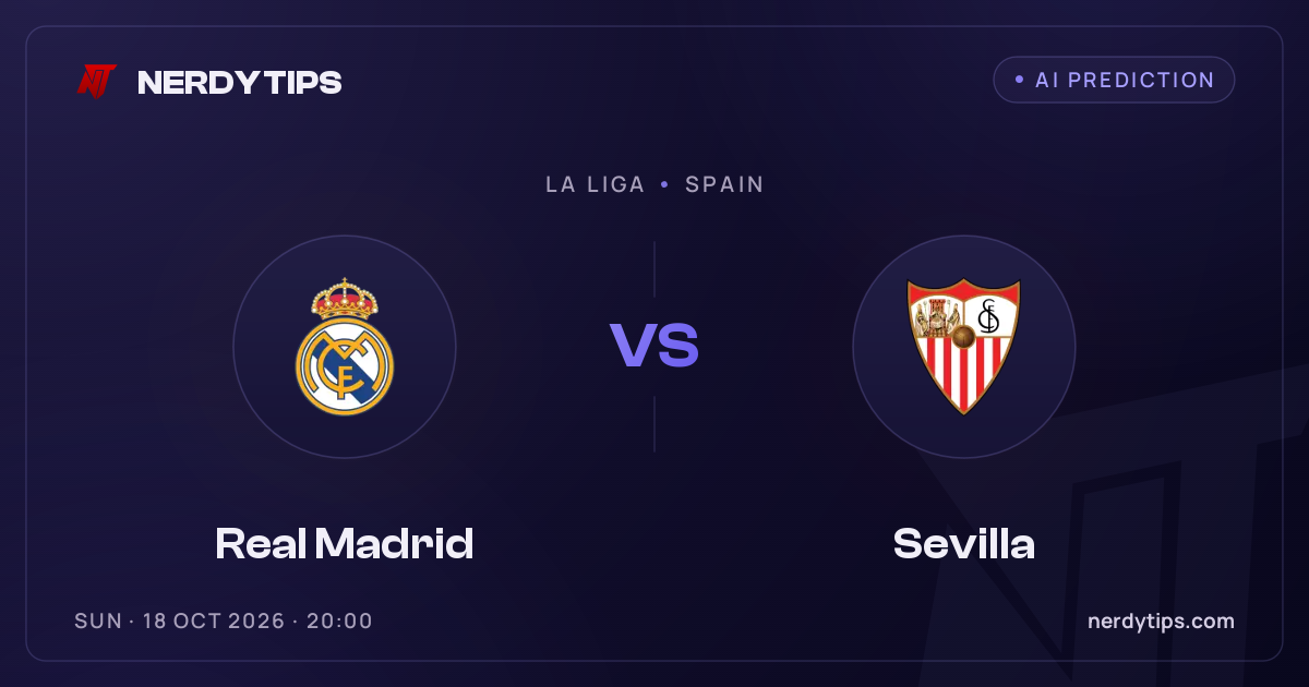 Real Madrid vs Sevilla Tahmin