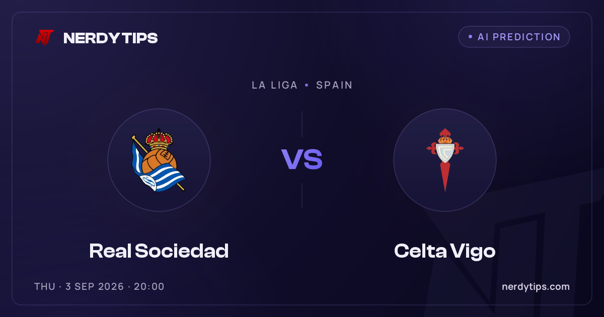 Real Sociedad vs Celta Vigo Prediction