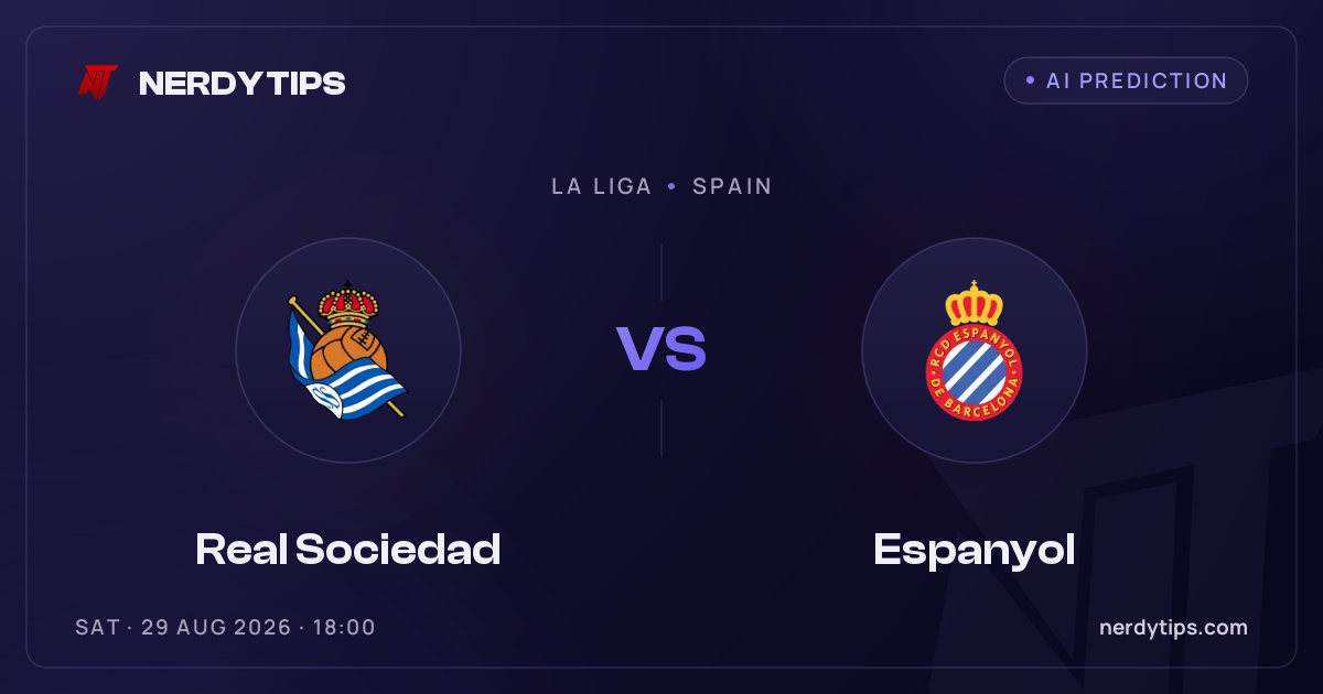 Real Sociedad vs Espanyol Prediction