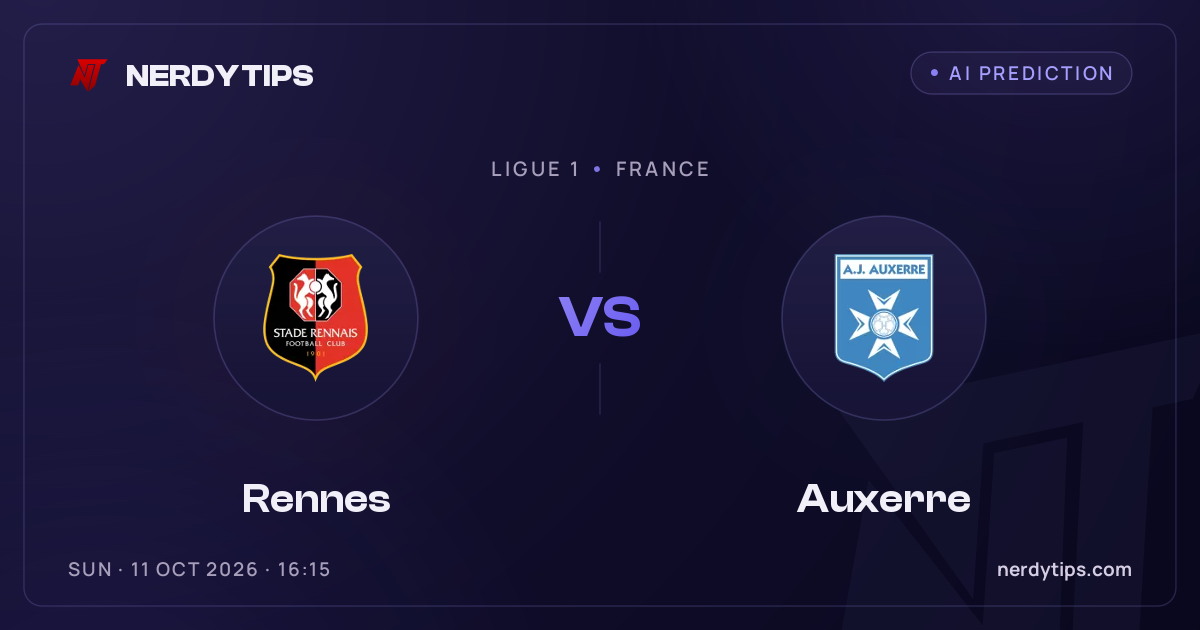 Rennes vs Auxerre Prediction