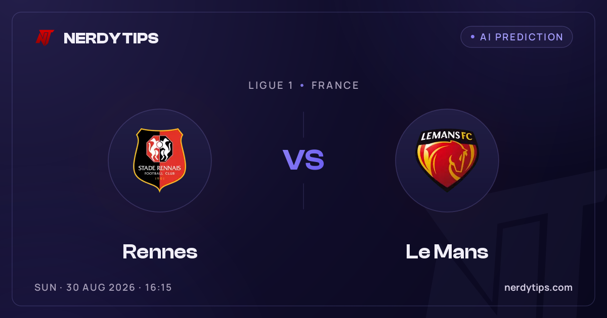 Rennes vs Le Mans Prediction