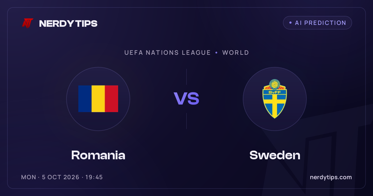 Romênia vs Suécia Palpite