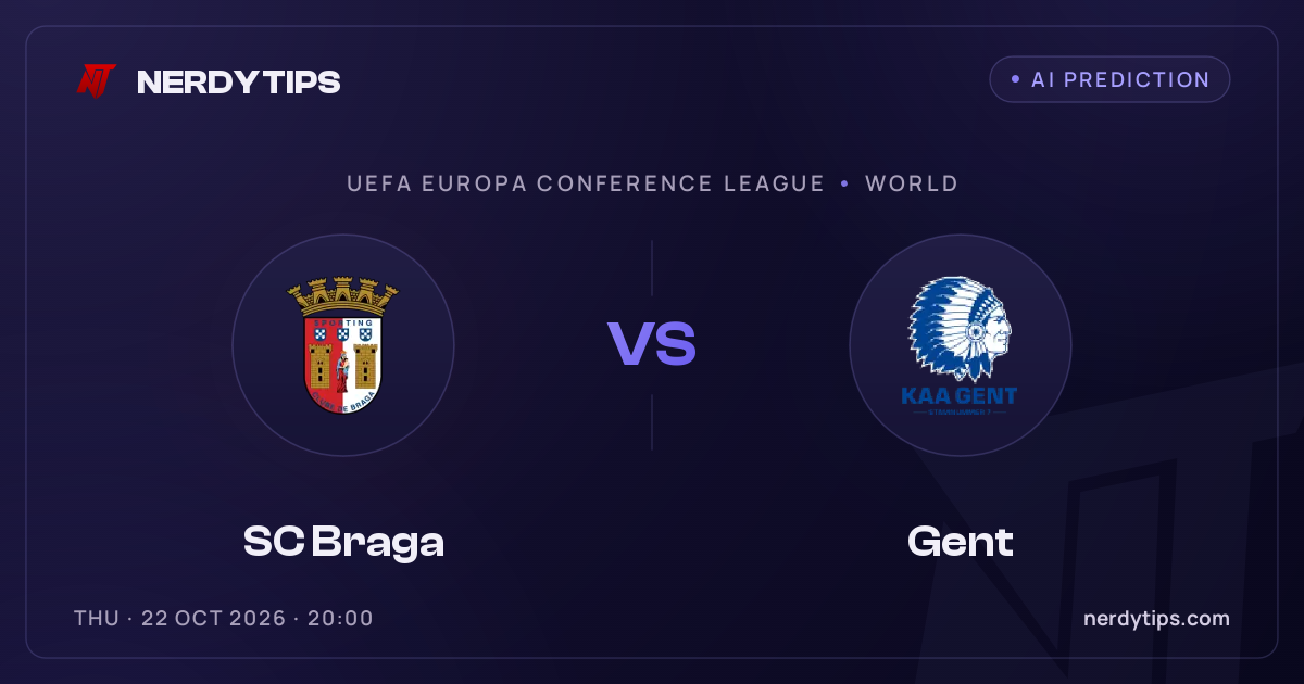 SC Braga vs Gent Speltips