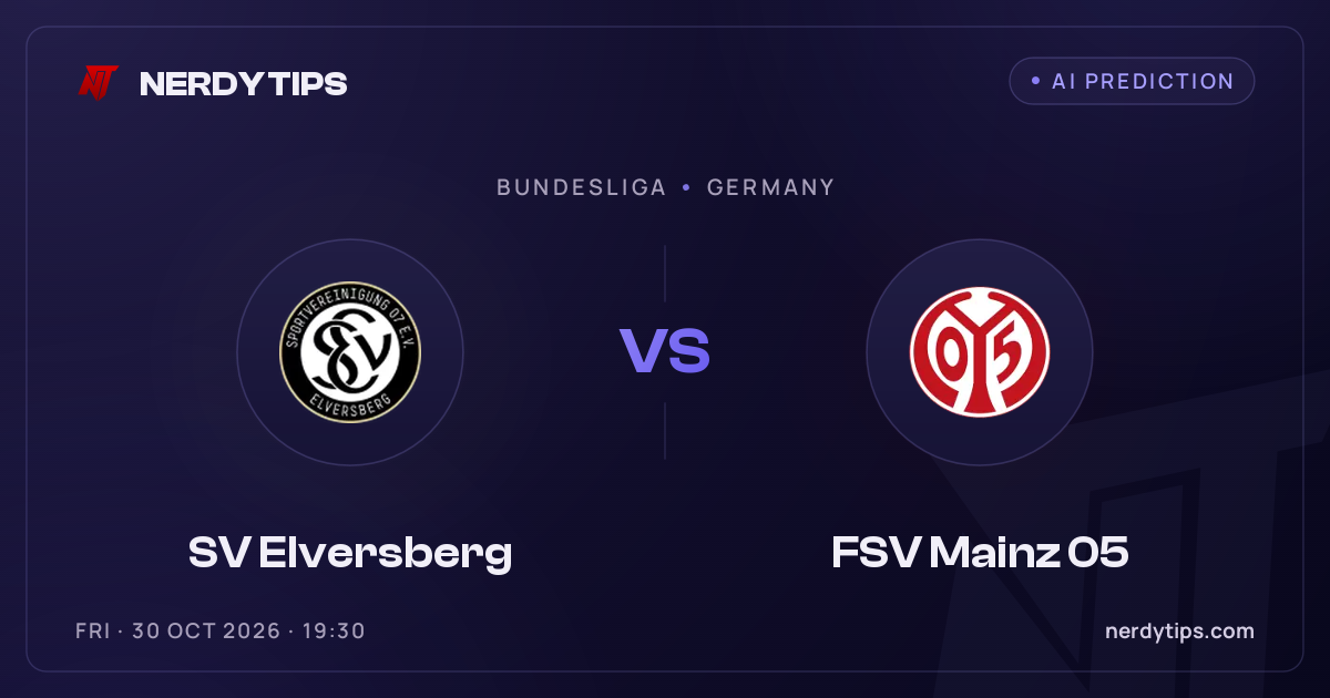 SV Elversberg vs FSV Mainz 05 Прогноз