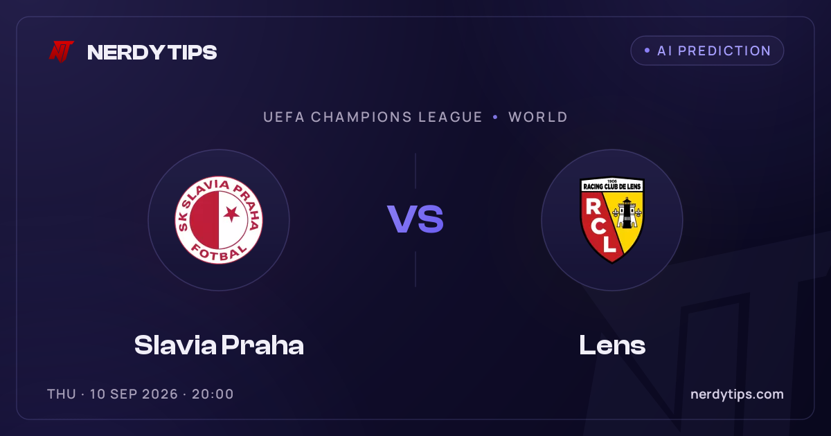 Slavia Praha vs Lens Typy