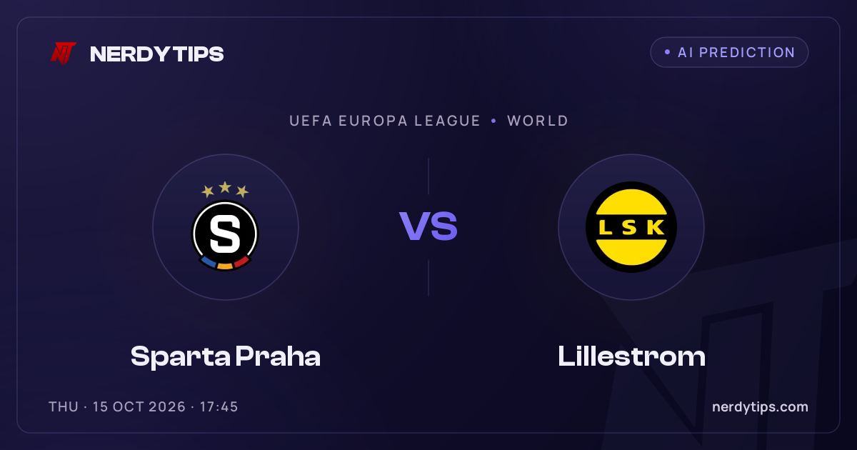 Sparta Praha vs Lillestrom Speltips