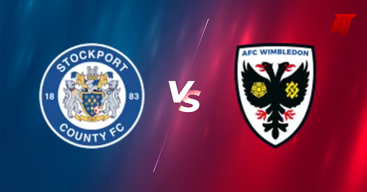 Stockport vs AFC Wimbledon Prediction League One