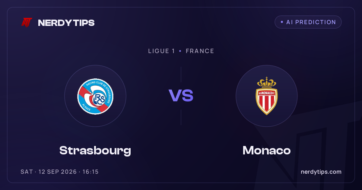 Strasbourg vs Monaco Pronostico