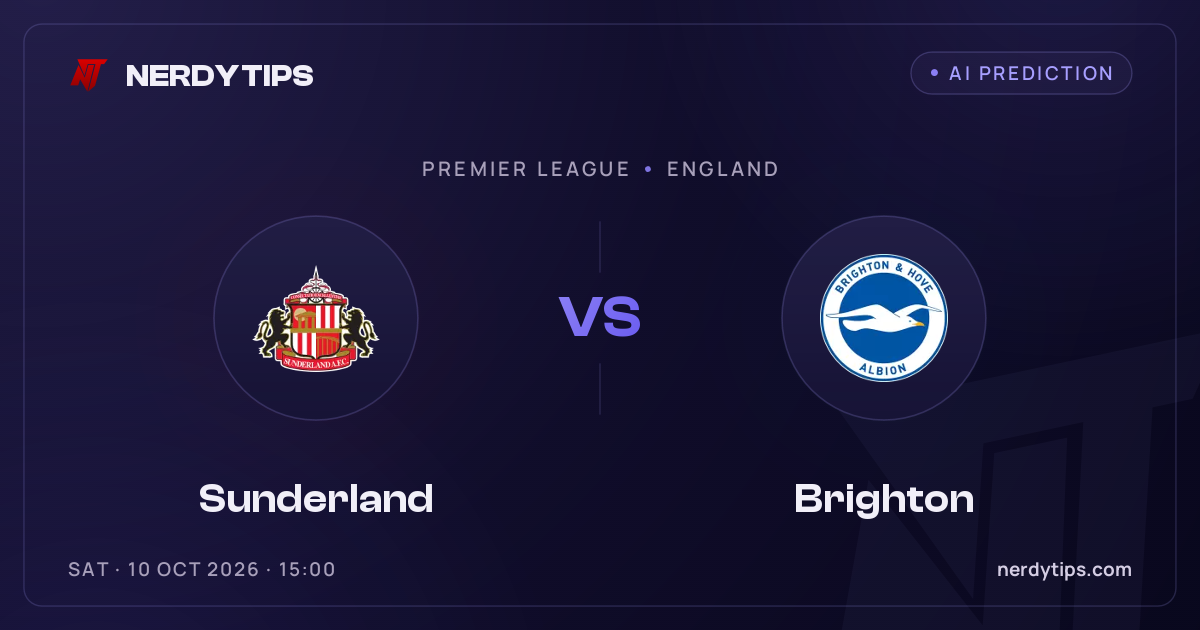 Sunderland vs Brighton Прогноз