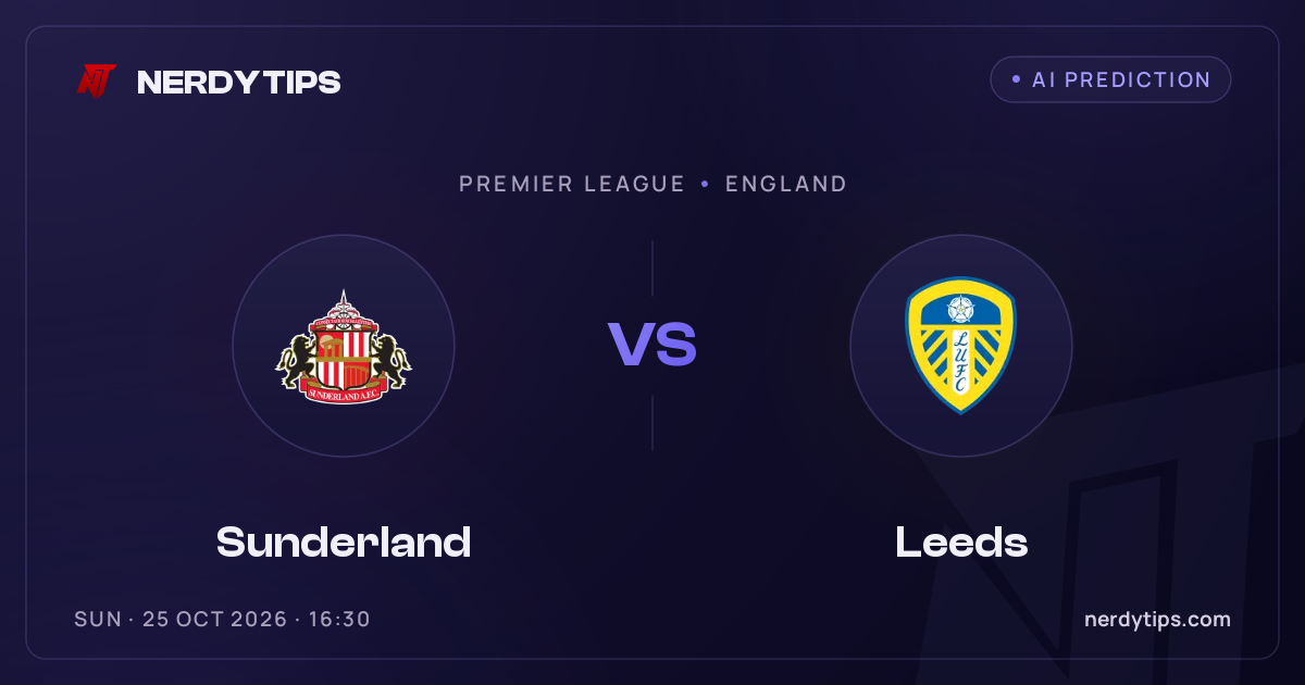 Sunderland vs Leeds Palpite