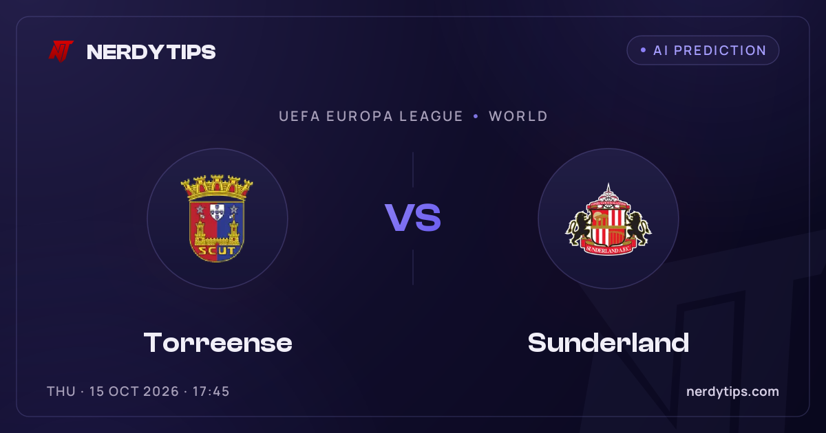 Torreense vs Sunderland Prediction