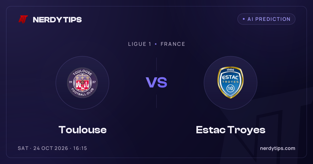 Toulouse vs Estac Troyes Prediction