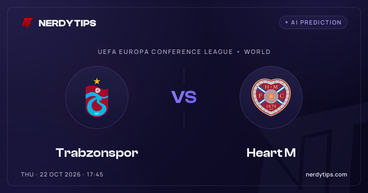 Trabzonspor vs Heart M Typy