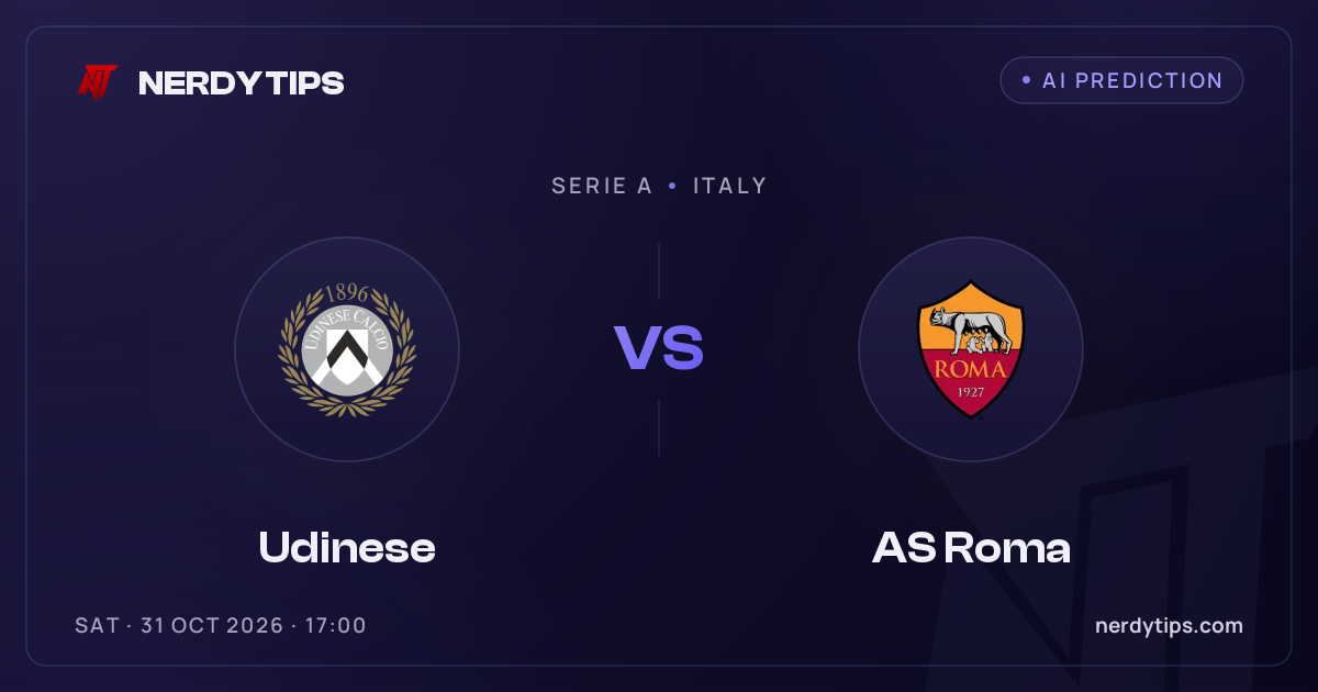 Udinese vs AS Roma Tipp