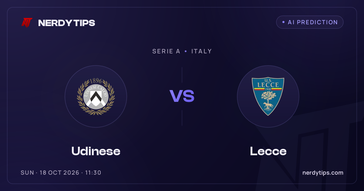 Udinese vs Lecce Pronostic
