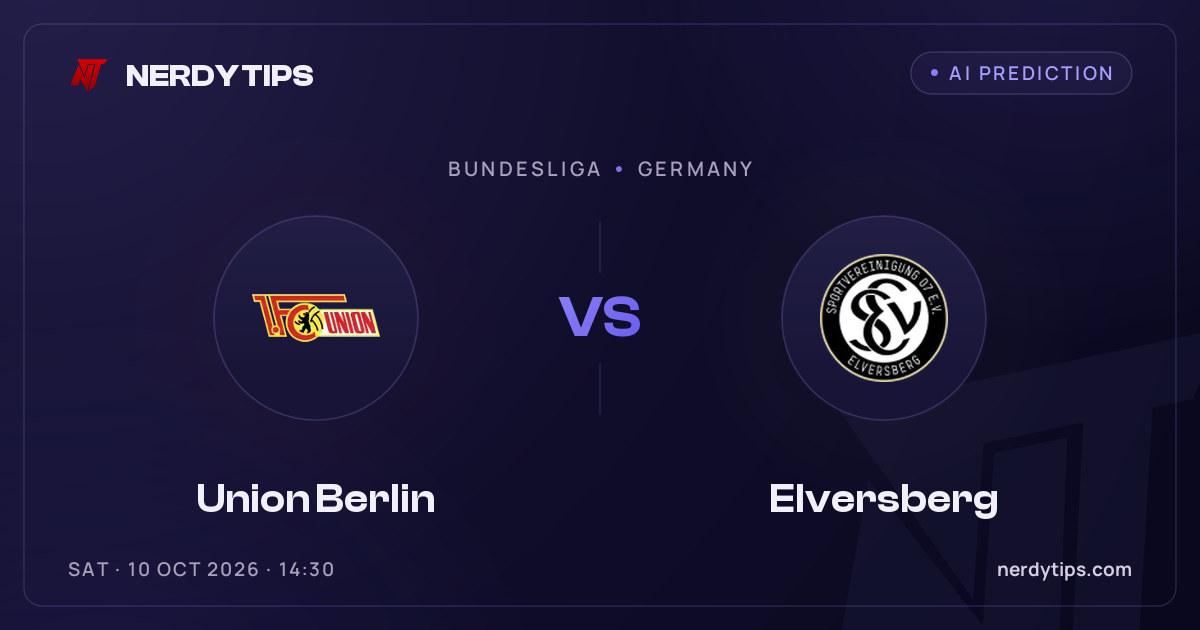 Union Berlin vs Elversberg Palpite