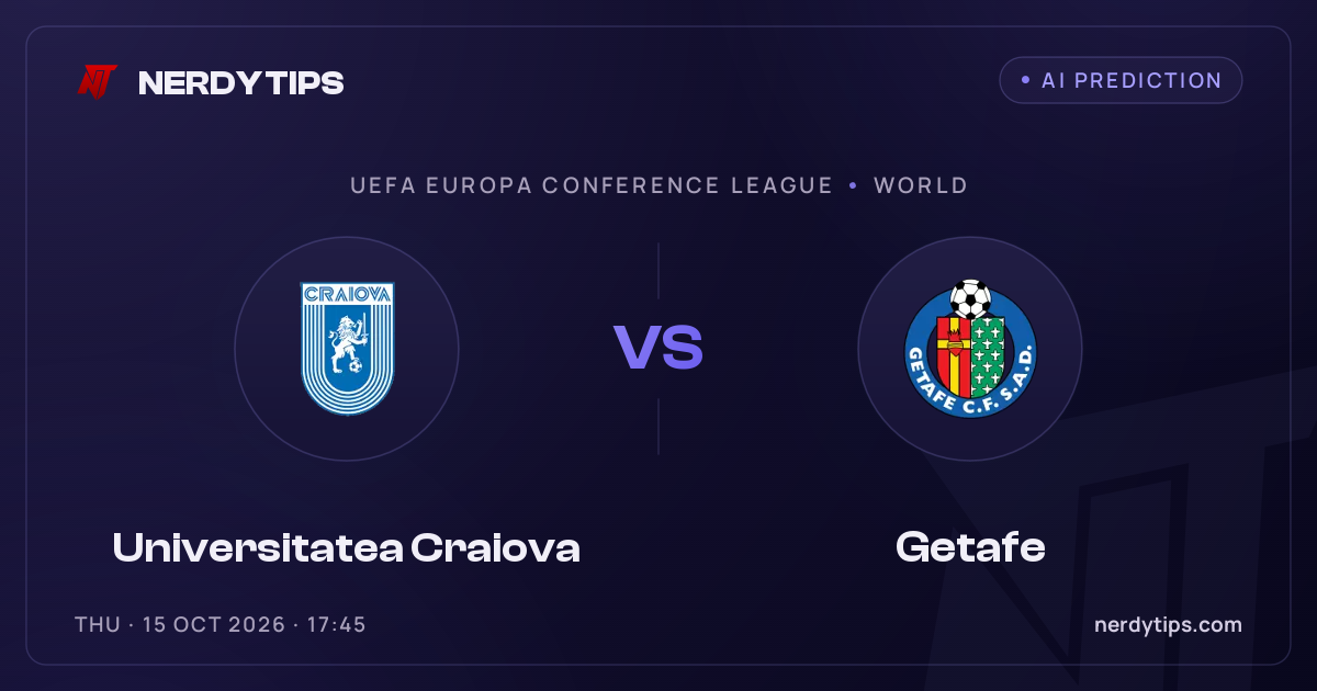Universitatea Craiova vs Getafe Pronóstico