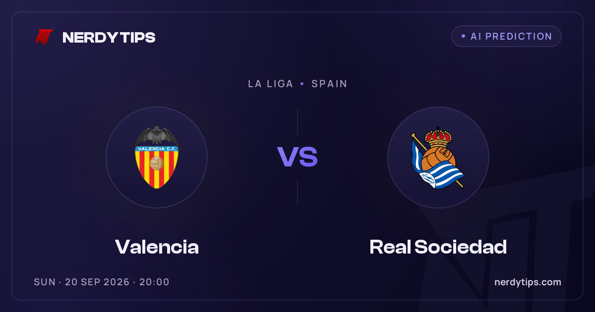 Valencia vs Real Sociedad Prediction