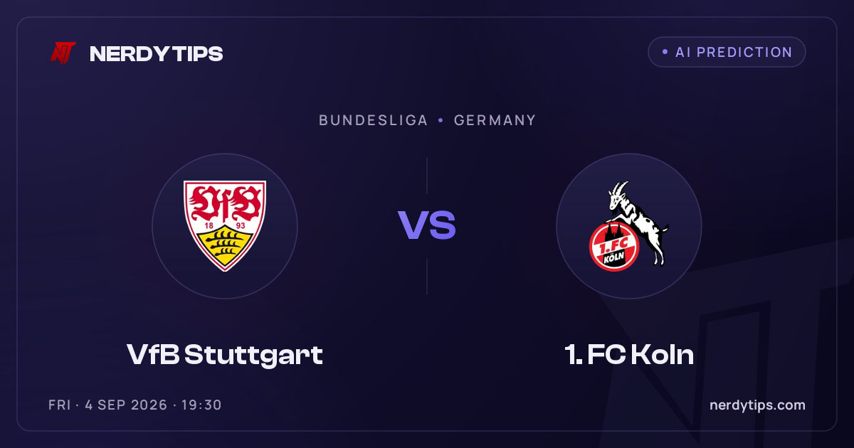 VfB Stuttgart vs 1. FC Koln Prediction