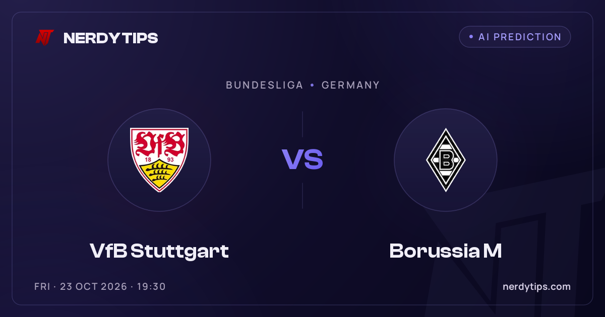 VfB Stuttgart vs Borussia Monchengladbach Tipp