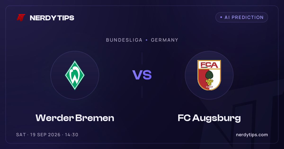 Werder Bremen vs FC Augsburg Typy